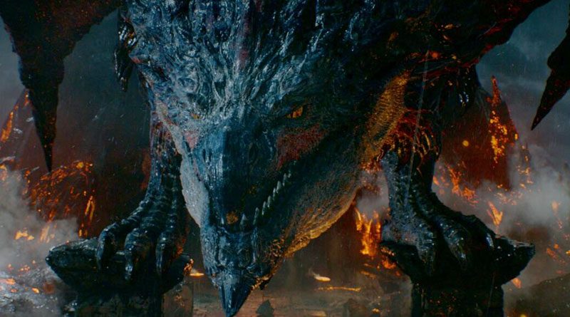 A scene from "Monster Hunter" (2020)