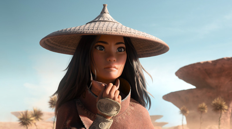 Raya (voiced by Kelly Marie Tran) in Disney's "Raya and the Last Dragon" (2021)