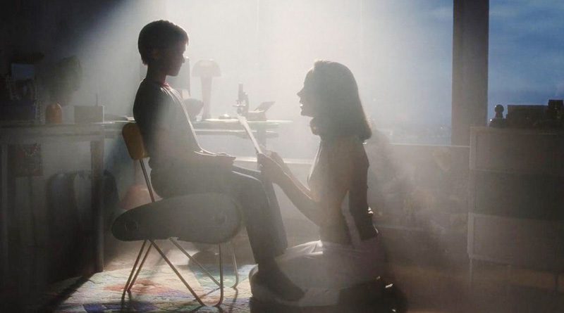 Haley Joel Osment and Frances O'Connor in "A.I. Artificial Intelligence" (2001)