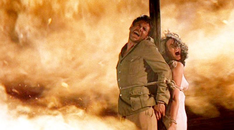 A scene from "Raiders of the Lost Ark" (1981)