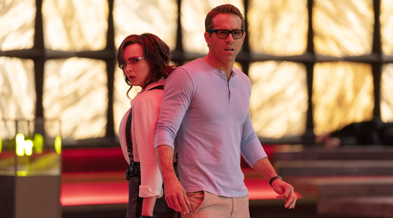 Ryan Reynolds and Jodie Comer in "Free Guy" (2021)