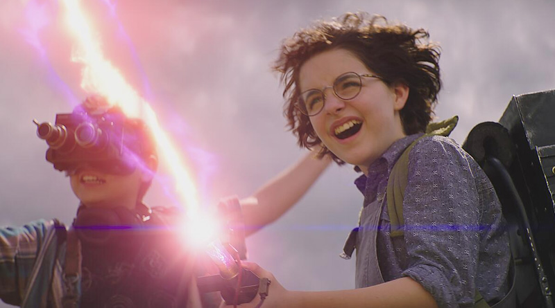 Mckenna Grace plays Egon's granddaughter, Phoebe in "Ghostbusters: Afterlife" (2021)