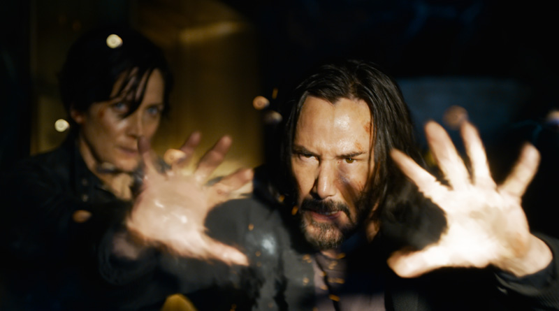 Keanu Reeves returns as Neo in "The Matrix Resurrections" (2021)