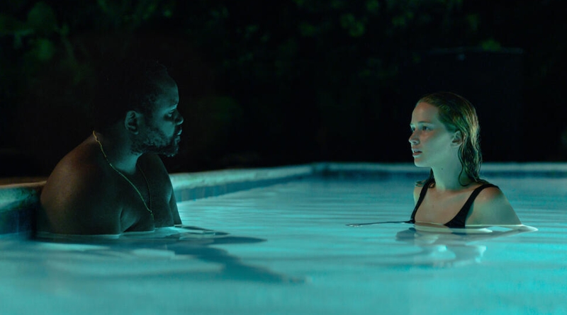 Jennifer Lawrence and Brian Tyree Henry in Apple TV+'s "Causeway" (2022)