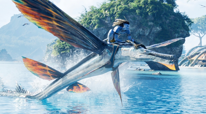 Sam Worthington in "Avatar: The Way of Water" (2022)