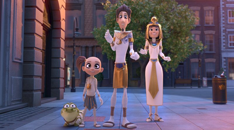 A scene from "Mummies" (2023)