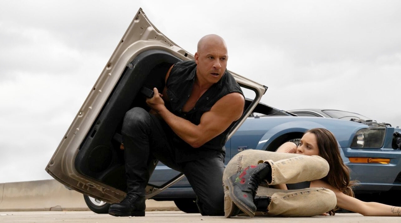 Here comes Dom (Vin Diesel) to the rescue in "Fast X" (2023)