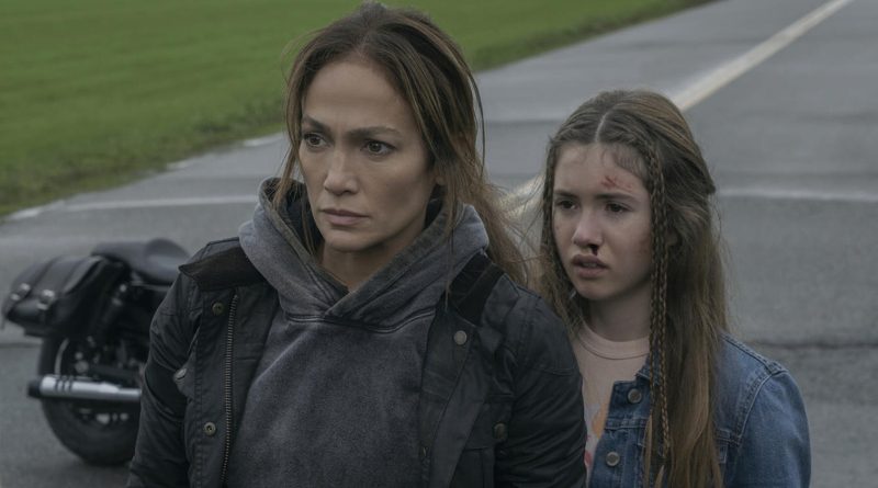 Jennifer Lopez and Lucy Paez in Netflix's "The Mother" (2023)