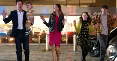 A scene from Apple TV+'s "The Family Plan" (2023)