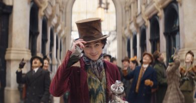 Timothée Chalamet as the titular chocolatier in "Wonka" (2023)