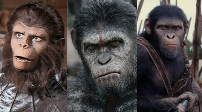 All "Planet of the Apes" Including "Kingdom of the Planet of the Apes", Ranked