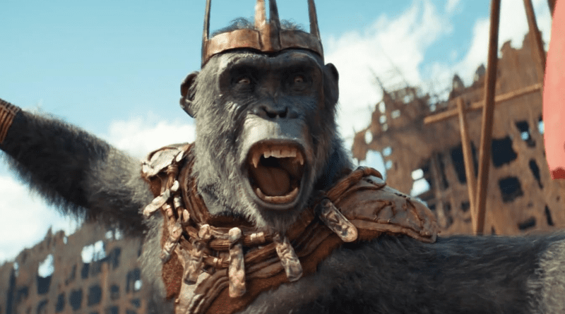 Kevin Durand in "Kingdom of the Planet of the Apes" (2024)