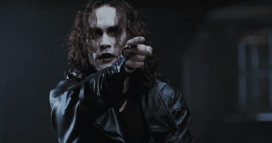 The late Brandon Lee as Eric Draven in "The Crow" 30th anniversary (1994)