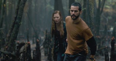 Dylan O'Brien and Diana Hopper in Max's "Caddo Lake" (2024)