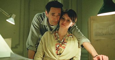 Adrien Brody and Felicity Jones in "The Brutalist" (2024)