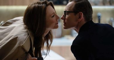 Michael Fassbender and Cate Blanchett in "Black Bag" (2025)