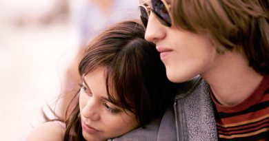 Jenna Ortega and Percy Hynes White in "Winter Spring Summer or Fall" (2025)