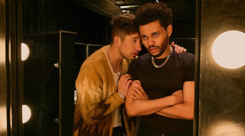Abel Tesfaye (The Weeknd) and Barry Keoghan in "Hurry Up Tomorrow" (2025)