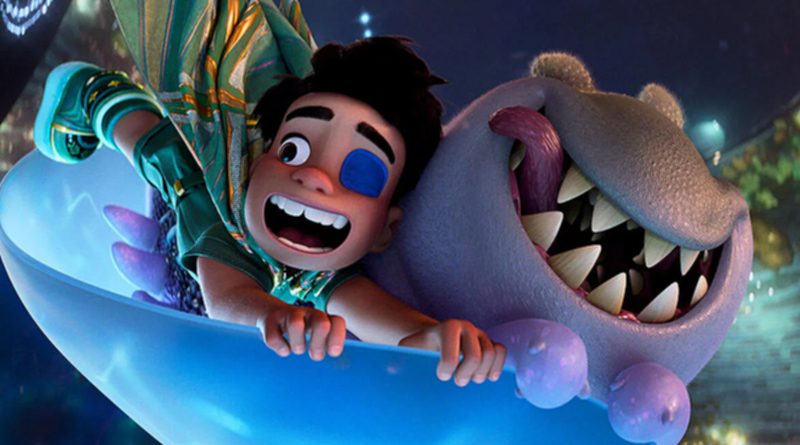 Elio (voiced by Yonas Kibreab) and Glordon (Remy Edgerly) in "Elio" (2025)
