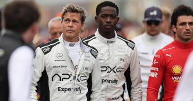Brad Pitt and Damson Idris in "F1" (2025)