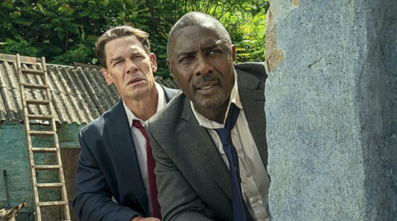 Idris Elba and John Cena in Prime Video's "Heads of State" (2025)