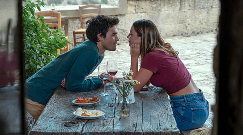 KJ Apa and Madelyn Cline in Prime Video's "The Map That Leads to You" (2025)