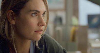 Lily James in Disney+'s "Swiped" (2025)