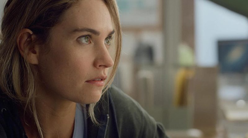 Lily James in Disney+'s "Swiped" (2025)