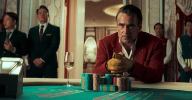 Colin Farrell in Netflix's "Ballad of a Small Player" (2025)